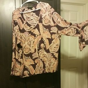 Venezia Bell sleeve blouse